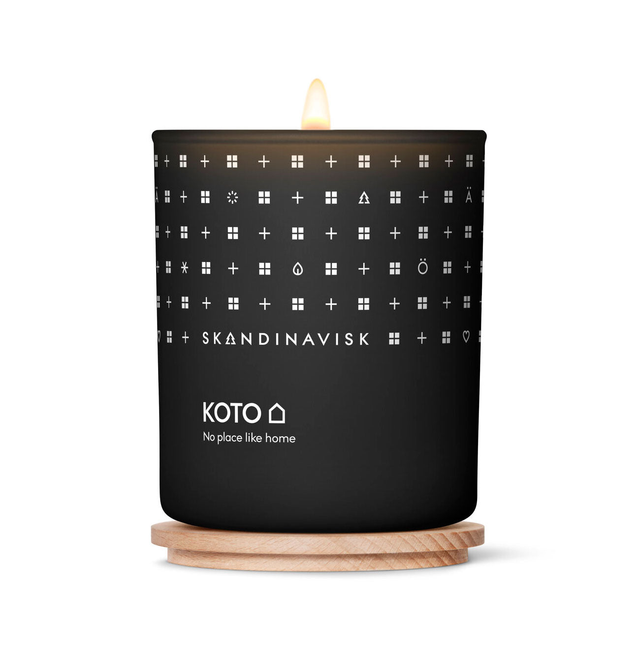 Koto duftlys, 200g. - Black